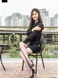 SIW Sven Media 049 Black tulle Long sleeve neck ribbon Dress - Zhen Zhen(18)